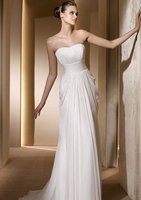 simple wedding dress designs. informal-simple-wedding-dress-